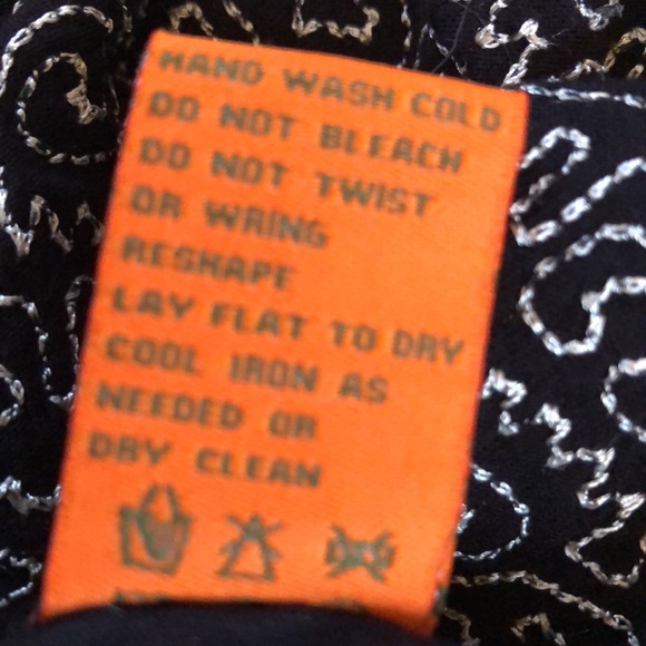 WYL Gold disc sequins front embellished, solid, soft black racer back tank - Picture 7 of 12